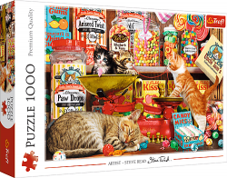 Trefl Trefl Puzzle 1000 - Mačacie sladkosti