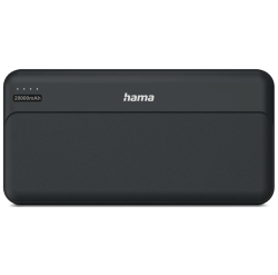 Hama Pocket 20 USB-C 20000mAh 2.1A čierny