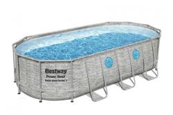 Bestway Bazén Bestway® Power Steel™, Vista Series, 56716, 5,49x2,74x1,22 m, filter, pumpa, rebrík, p