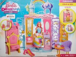 Mattel Barbie VYMAZAT - Barbie Dúhový zámok FTV98