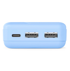 Hama Pocket 10 USB-C 10000mAh 2.1A modrý