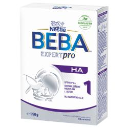 BEBA EXPERTpro HA 1 Výživa dojčenská mliečna, od narodenia, 550 g