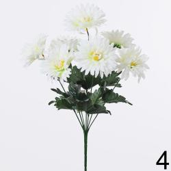 Kytica chryzantéma biela 42cm