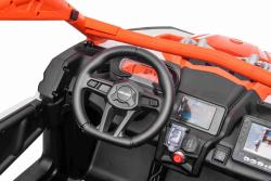 BENEO Can-am Maverick, oranžový, dvojmiestne, odpružená predná a zadná náprava, 2,4 Ghz diaľkové ovl