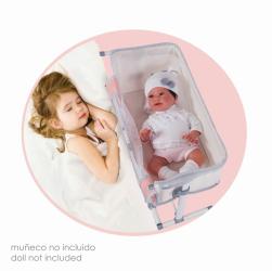 DeCuevas DeCuevas 51286 Novorodenecká postieľka pre bábiky s funkciou spoločného spania FUNNY 2023
