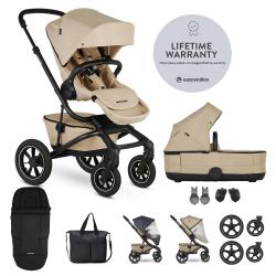 EASYWALKER Kočík kombinovaný Jimmey Sand Taupe XXL AIR + RWS