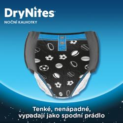 HUGGIES® DryNites Nohavičky plienkové jednorazové pre chlapca 8-15 rokov (27-57 kg) 9 ks