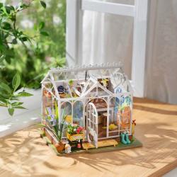 RoboTime 3D Drevené puzzle Vysnívaný záhradný dom