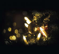 Emos Vianočná dekorácia LED SVIEČKY 7m teplá biela