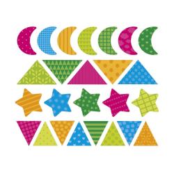 Janod Janod Stickers Samolepky Geometrické tvary 150 ks