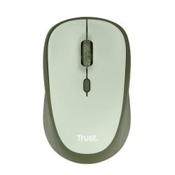 Trust Yvi+ Silent Wireless Mouse Eco - green