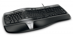 Microsoft Natural Ergo Keyboard 4000 USB Czech Black