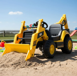 Hecht Detský bager - CAT BACKHOE YELLOW