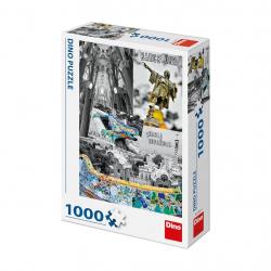Dino toys Dino BARCELONA - KOLÁŽ 1000 Puzzle
