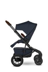 EASYWALKER Kočík kombinovaný Jimmey Indigo Blue XXL AIR + RWS + Jackey Shadow Black