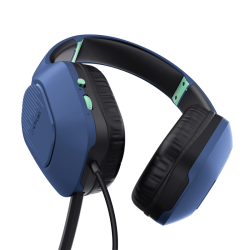 Trust GXT 415B Zirox Blue Gaming Headset