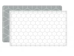 LALALU Podložka na hranie Premium Hexagon 190x130 cm