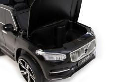 BENEO Volvo XC90, čalúnené sedadlo, 2,4 GHz DO, kľúč, 2X MOTOR, Dvojmiestne, čierne, USB, SD karta, 