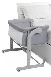 CHICCO Postieľka Next2Me Magic Evo - Dark Grey