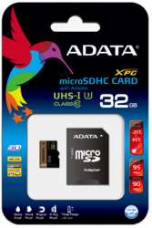 ADATA XPG MicroSDHC 32GB UHS-I U3 Class 10