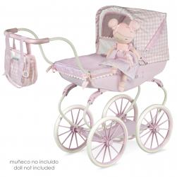 DeCuevas DeCuevas 87046 Kočík pre bábiky hlboký NIZA 2022 - 68 cm