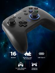 Canyon Wireless Gamepad 4v1 - PC, Android, PS3, Switch
