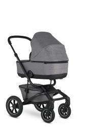 EASYWALKER Kočík kombinovaný Jimmey Iris Grey XXL AIR + RWS + Jackey XL Shadow Black