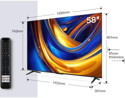 TCL 58P655  + Sledovanie.tv na 6 mesiacov zadarmo