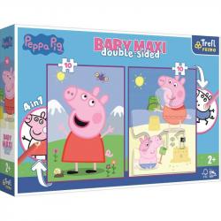 Trefl Trefl Puzzle Baby MAXI 2x10 - Peppa Pig