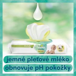 PAMPERS Obrúsky vlhčené Harmonie New Baby Plastic Free 24x46 ks