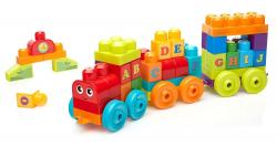 Mattel Mattel Mega bloks vláčik abc nauč sa abecedu DXH35