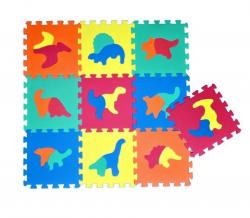 WIKY Puzzle penové Dinosaury 10 ks