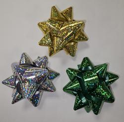 Rozeta hologram 8cm mix farieb