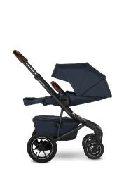 EASYWALKER Kočík kombinovaný Jimmey Indigo Blue XXL AIR + RWS + Jackey XL Shadow Black