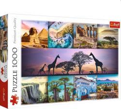 Trefl Trefl Puzzle 1000 - Koláž - Afrika