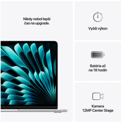 Apple MacBook Air 13'' M4 chip 10-core CPU and 10-core GPU, 16GB, 512GB SSD - Silver