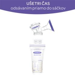 LANSINOH Sáčky na skladovanie materského mlieka 180ml, 50ks