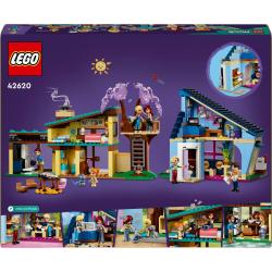LEGO LEGO® Friends 42620 Rodinné domy Ollyho a Paisley