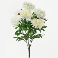 Kytica chryzantéma biela 60cm X7