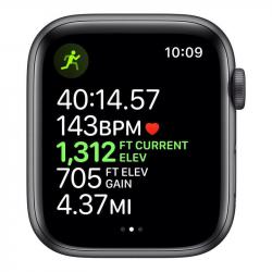 Apple Watch Nike Series 5 GPS, 40mm Space Grey Aluminium Case with Anthracite/Black Nike Sport Band