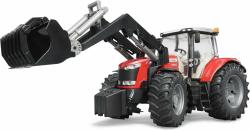 Bruder Bruder Traktor MASSEY FERGUSON 7624 s čelným nakladačom