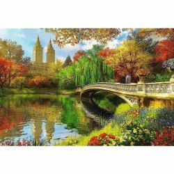 Trefl Trefl Drevené puzzle 501 - Central Park, Manhattan, New York