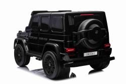 BENEO Mercedes-Benz G63 AMG 4x42 Dvojmiestne 12V, čierne, MP3 Prehrávač s USB/AUX vstupom, Pohon 4x4