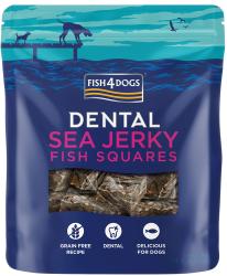 FISH4DOGS Dentálne pamlsky pre psov morská ryba - štvorčeky 115g