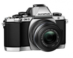 Olympus OM-D E-M5 Mark II strieborný + 14-42mm Pancake čierny