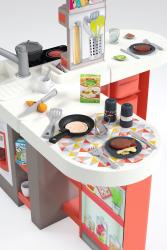 Smoby Smoby Kuchynka Studio Tefal XXL Bubble červeno-biela elektronická