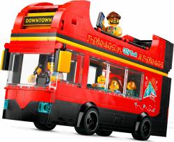 LEGO LEGO® City 60407 Červený dvojposchodový vyhliadkový autobus