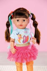 Zapf Staršia sestrička BABY born Play & Style, brunetka , 43 cm