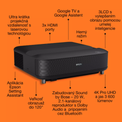 Epson Lifestudio Grand EH-LS670B  + Cashback 300€