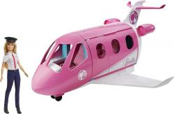 Mattel Mattel Barbie Lietadlo snov s pilotkou GJB33
